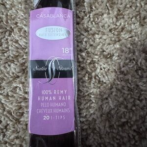 Fusion i-Tip Hair Extensions - 18" Remy Human Hair in Brown